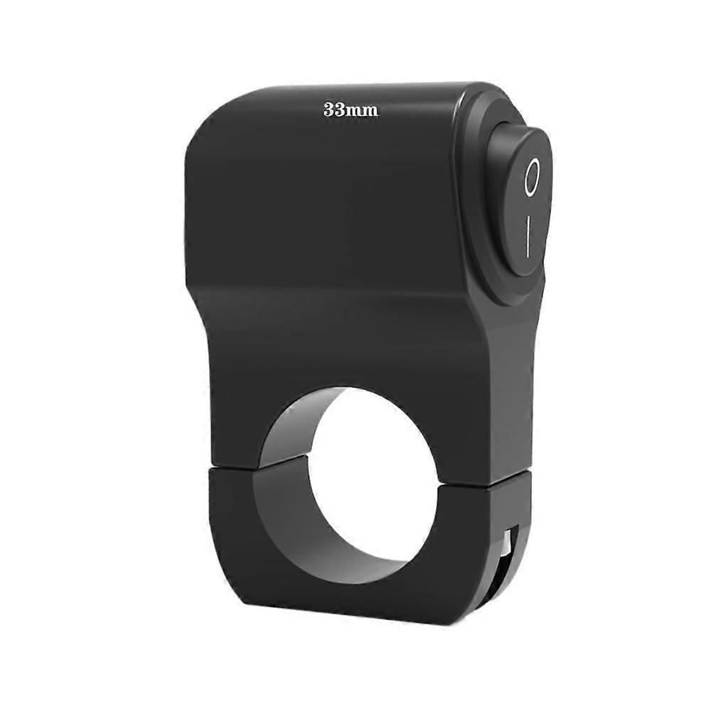 Universal 12V Aluminum Alloy Motorcycle Handlebar Headlight Switch Weatherproof On Off Control