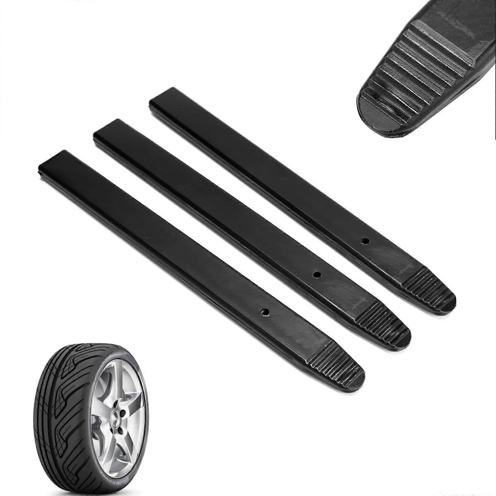 3PCS Nylon Tire Bar Protector Sleeve Set with Scratch Guard for Enhanced Wheel Protection