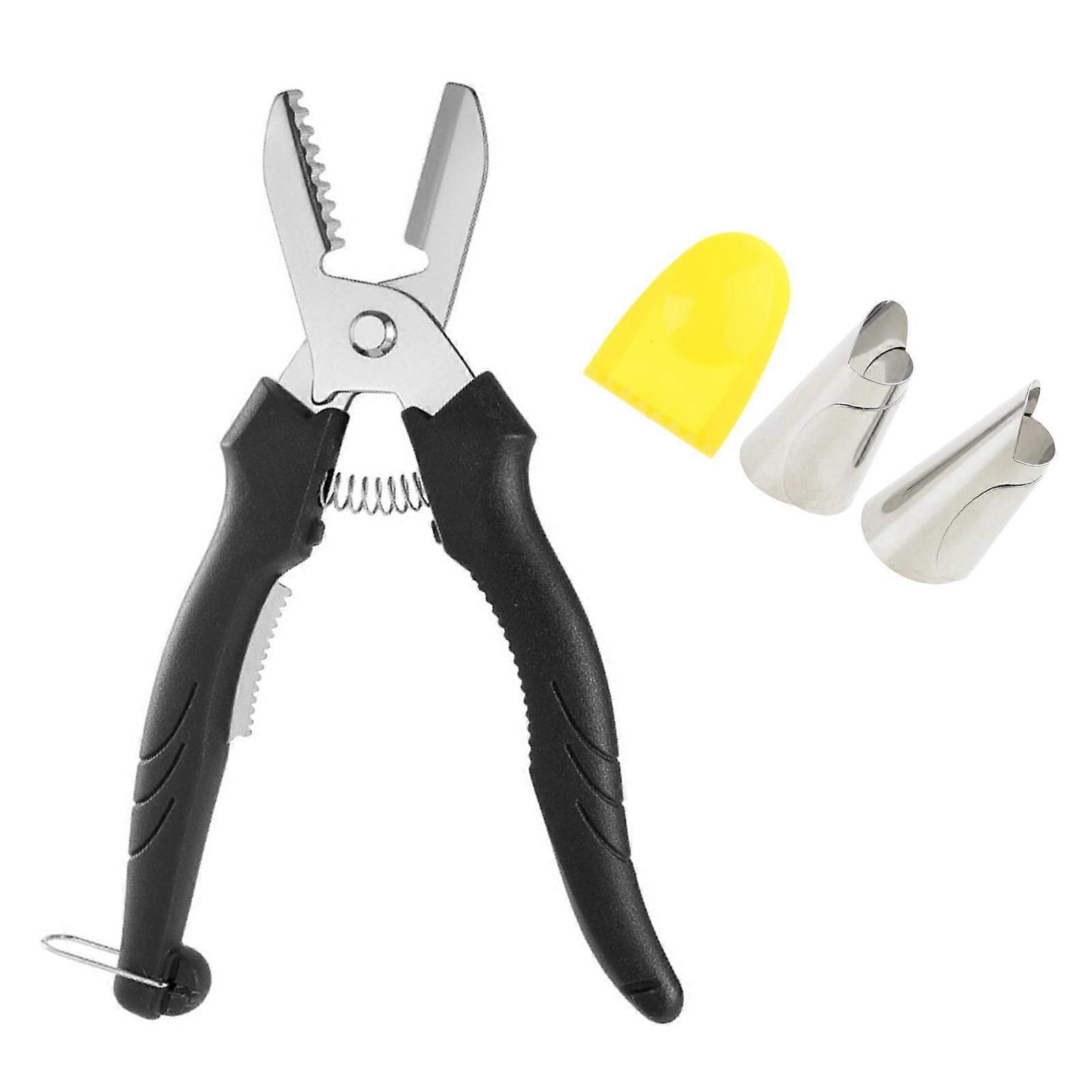 Multifunctional Nut Cracker Chestnut Shelling Tool Durable Chestnut Opener with Sharp Blade for Quick Shell Removal