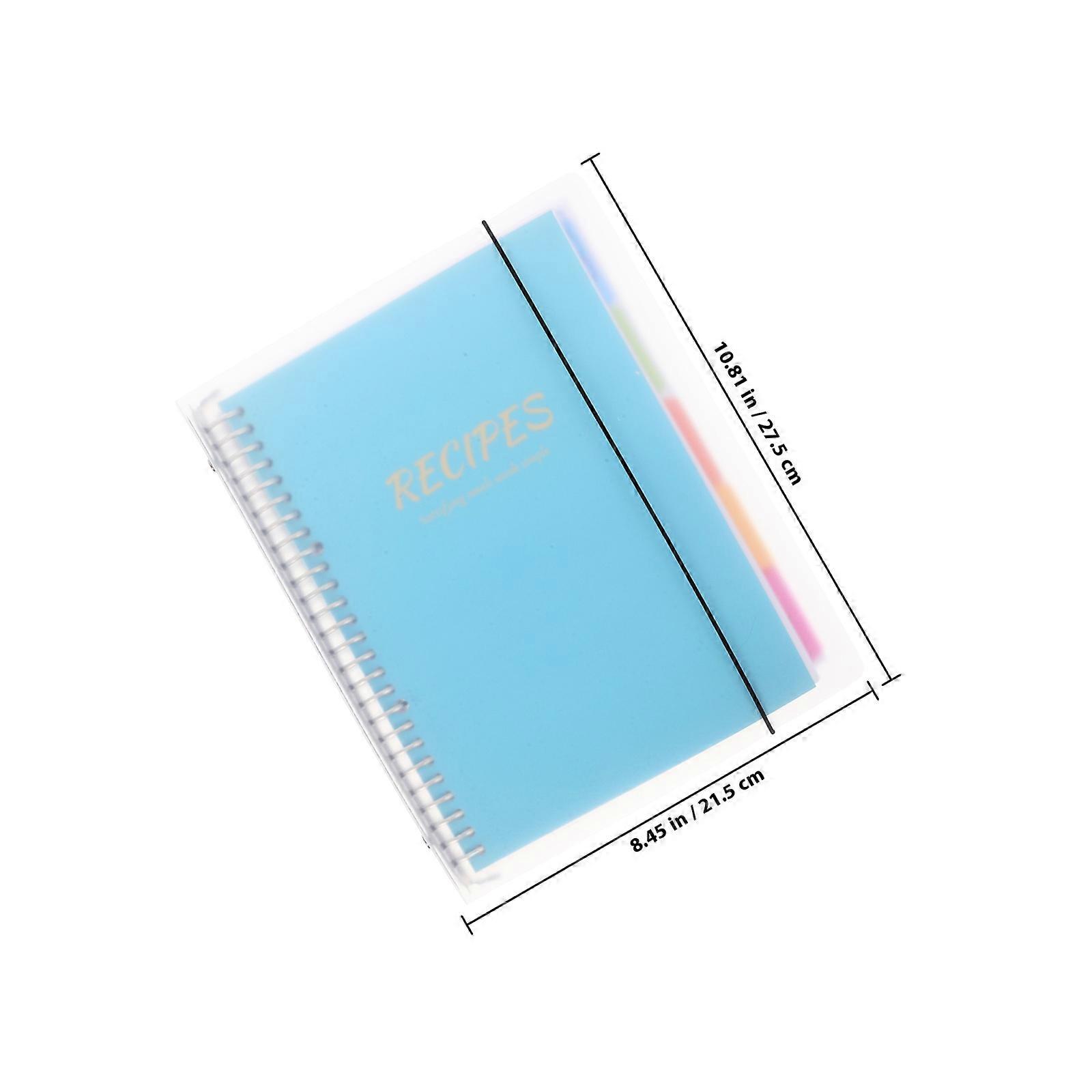 Recipe Planner Binder for Office with Multi-Functional Design and Binder