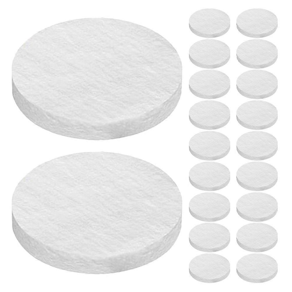 Tabletop Fire Pit Ceramic Wool Wick for Fuel 20Pcs White Cotton Core