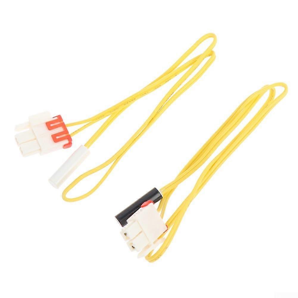 DA3200006W Refrigerator Temperature Sensor Replacement for Samsung Refrigerator Accurate Cooling, Black