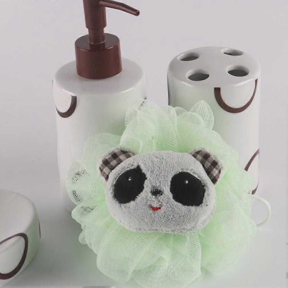 Animal Bath Ball Cartoon Shaped for Shower Use 5Pcs Assorted