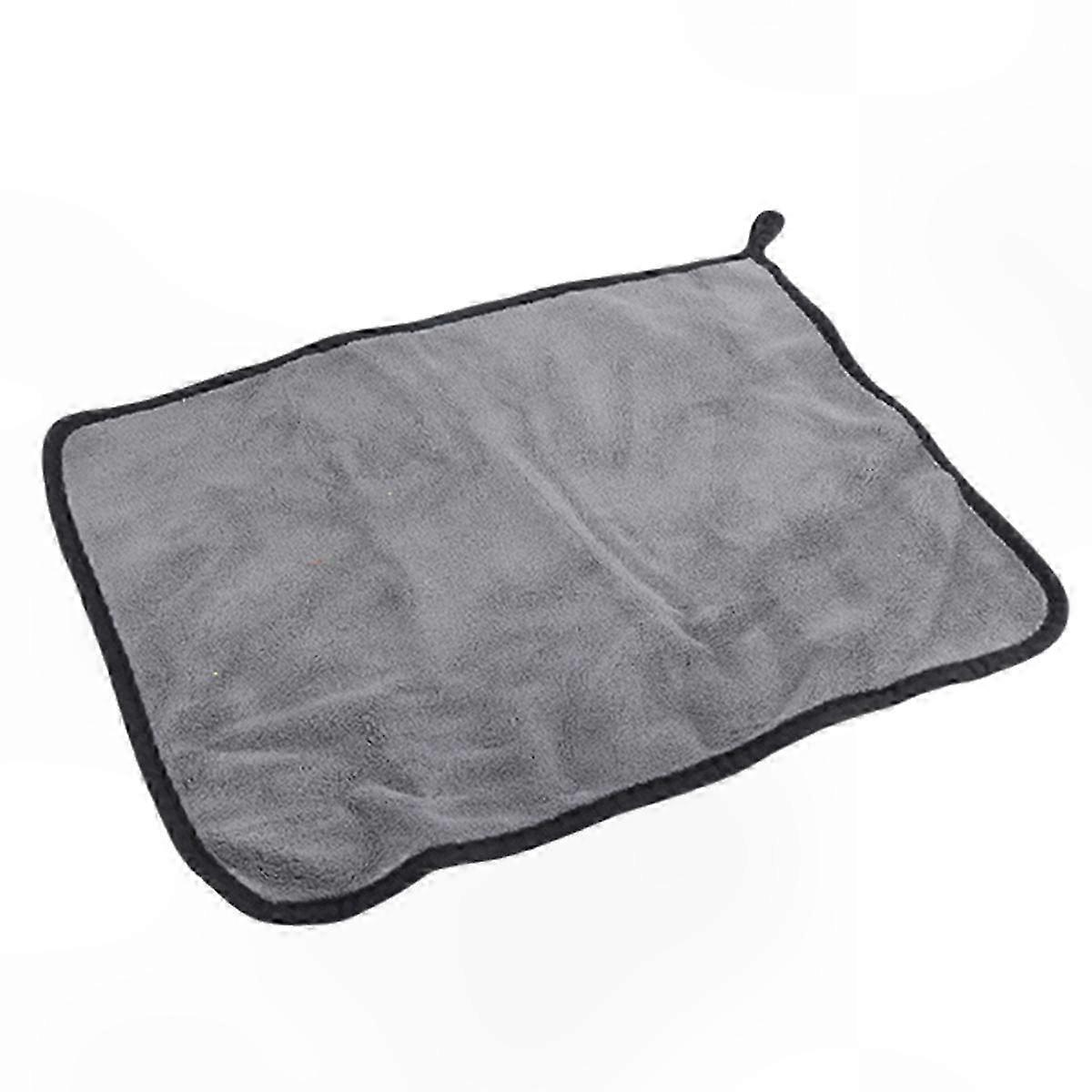 4 Pack Premium Ultra Thick Plush Microfiber Towels, Professional Double Layer Super Thick Microfiber