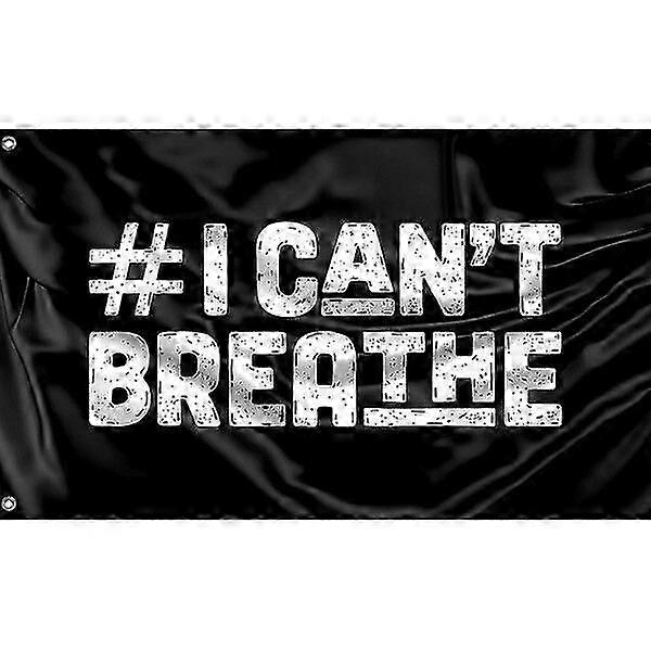 Blm I Can Breathe Flag Pattern 948
