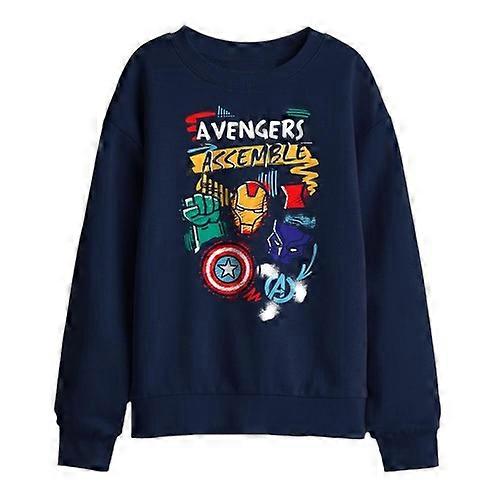 Avengers Childrens/Kids Superhero Trio Sweatshirt