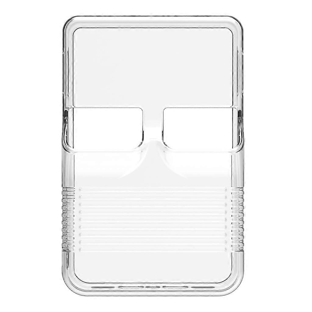 Clear Shockproof Protective Case for R36S Handheld Game Console with Scratch Guard and Travel Storage
