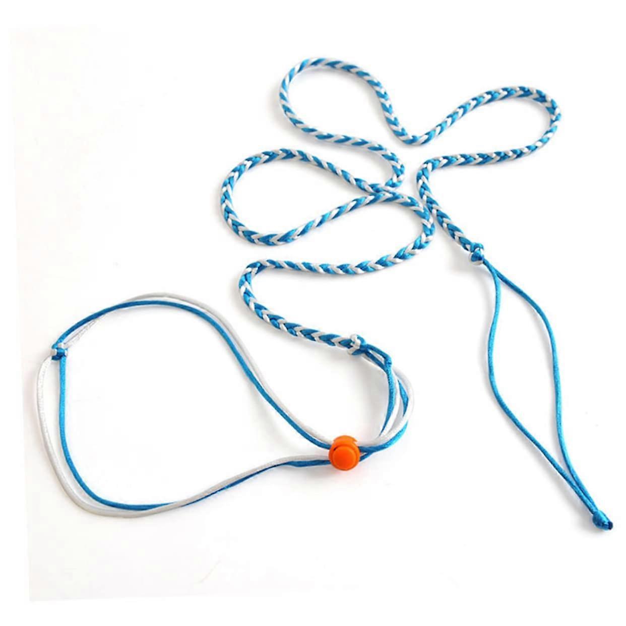 Adjustable Hamster Harness Leash with Buckle for Safe Comfortable Small Pet Walking 1.4m