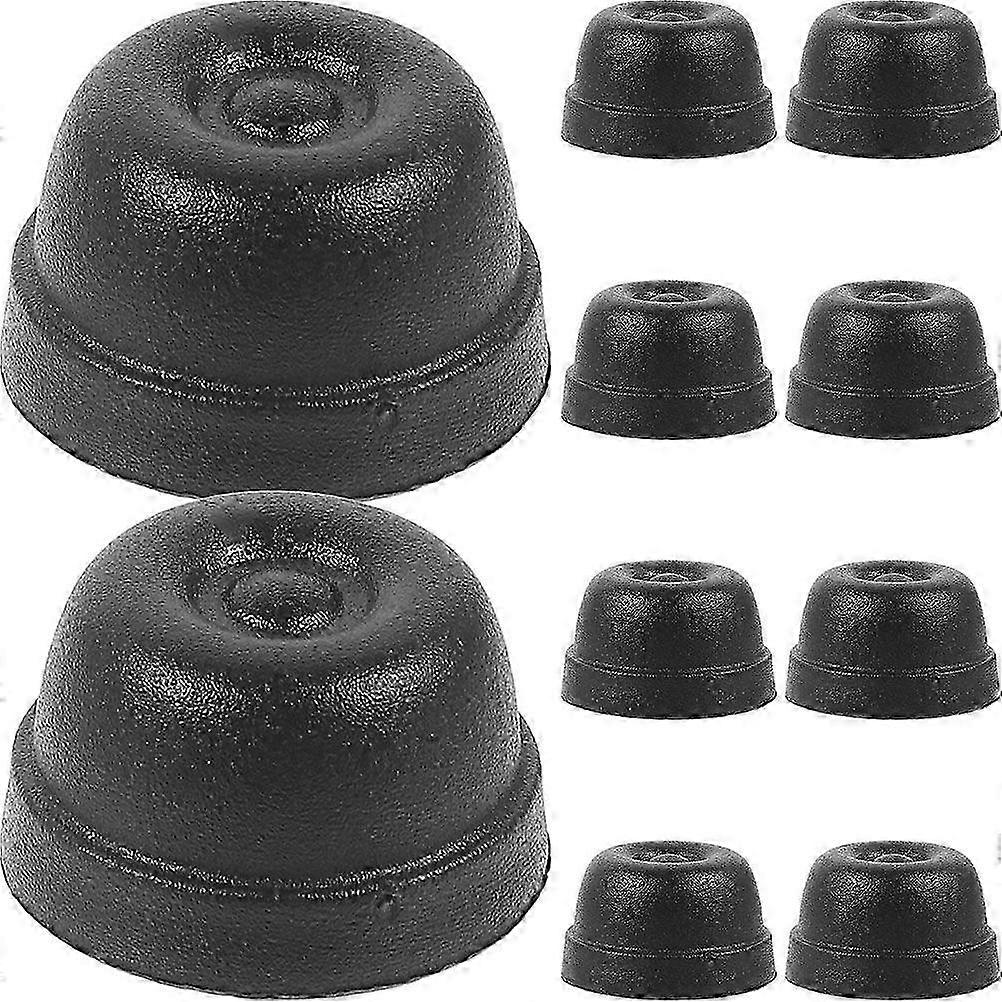 15pcs Durable Replacement Plastic Stud Luggage Feet Pads for Baggage Suitcase Stand