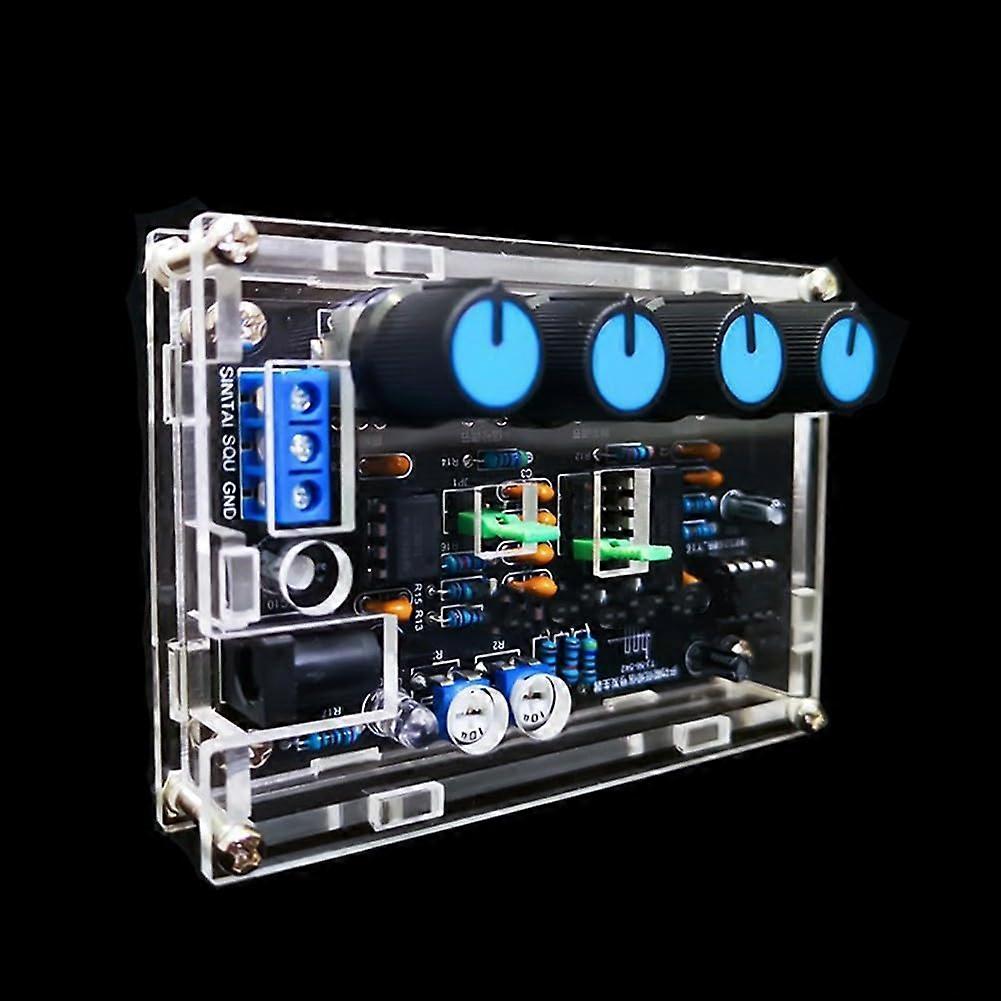 ICL8038 Signal Generator DIY Kit, Low Frequency Function Generator with Sine Triangle Square Waves, Adjustable 5Hz400kHz