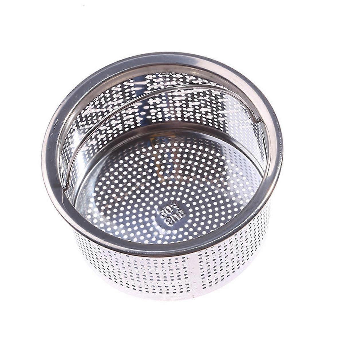 304 Stainless Steel Kitchen Sink Strainer with Density Mesh and EasyLift Handle