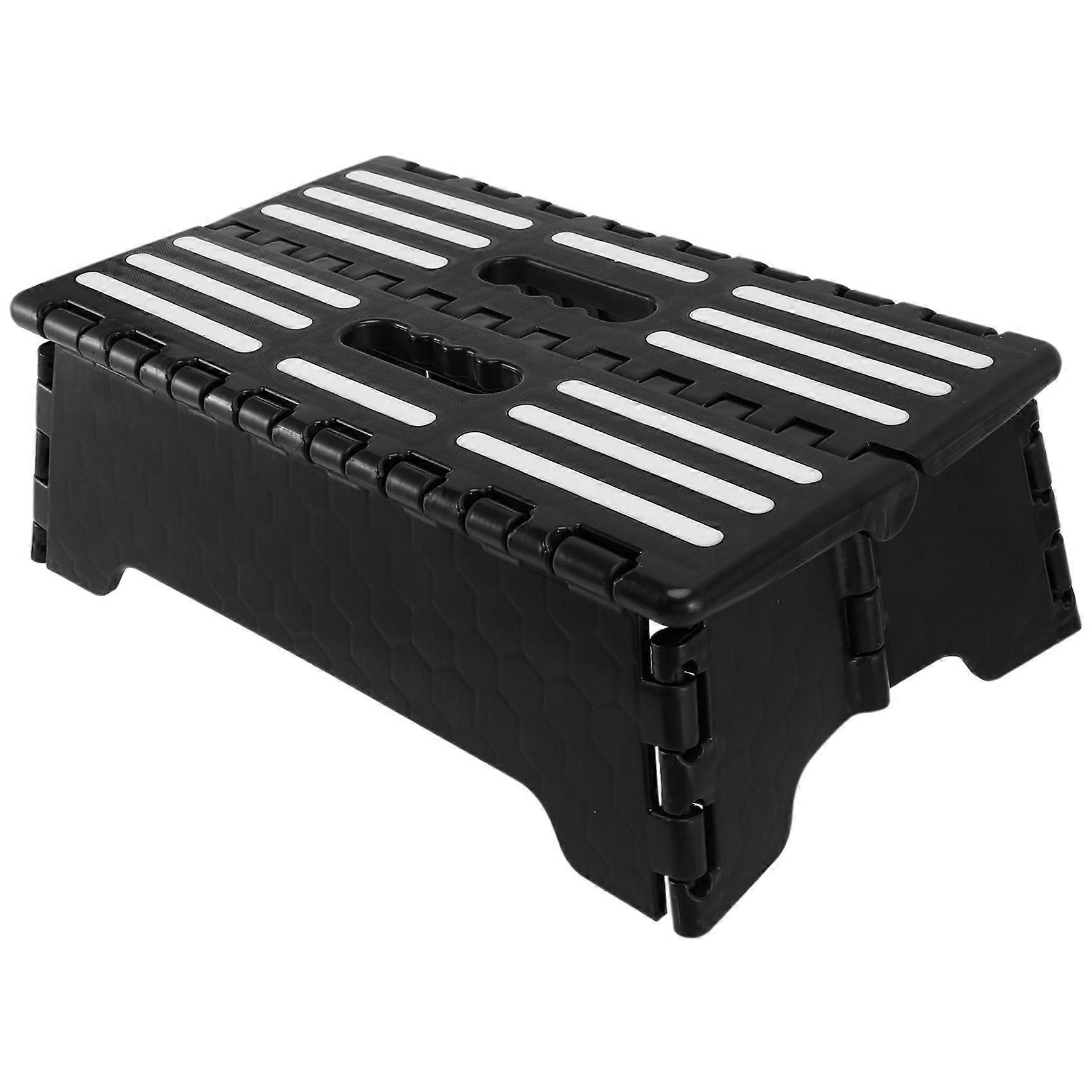 Non-Slip Small Compact Folding Flat Step Stool Heavy Duty Portable