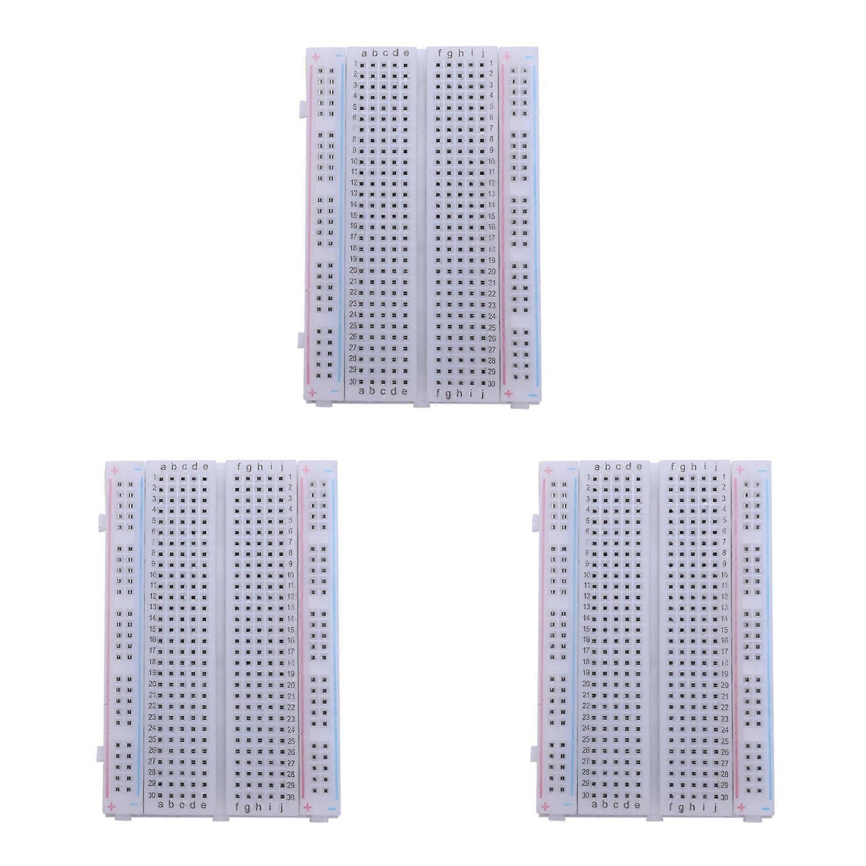 3X Breadboard Experiment Board Breadboard 400 Contacts