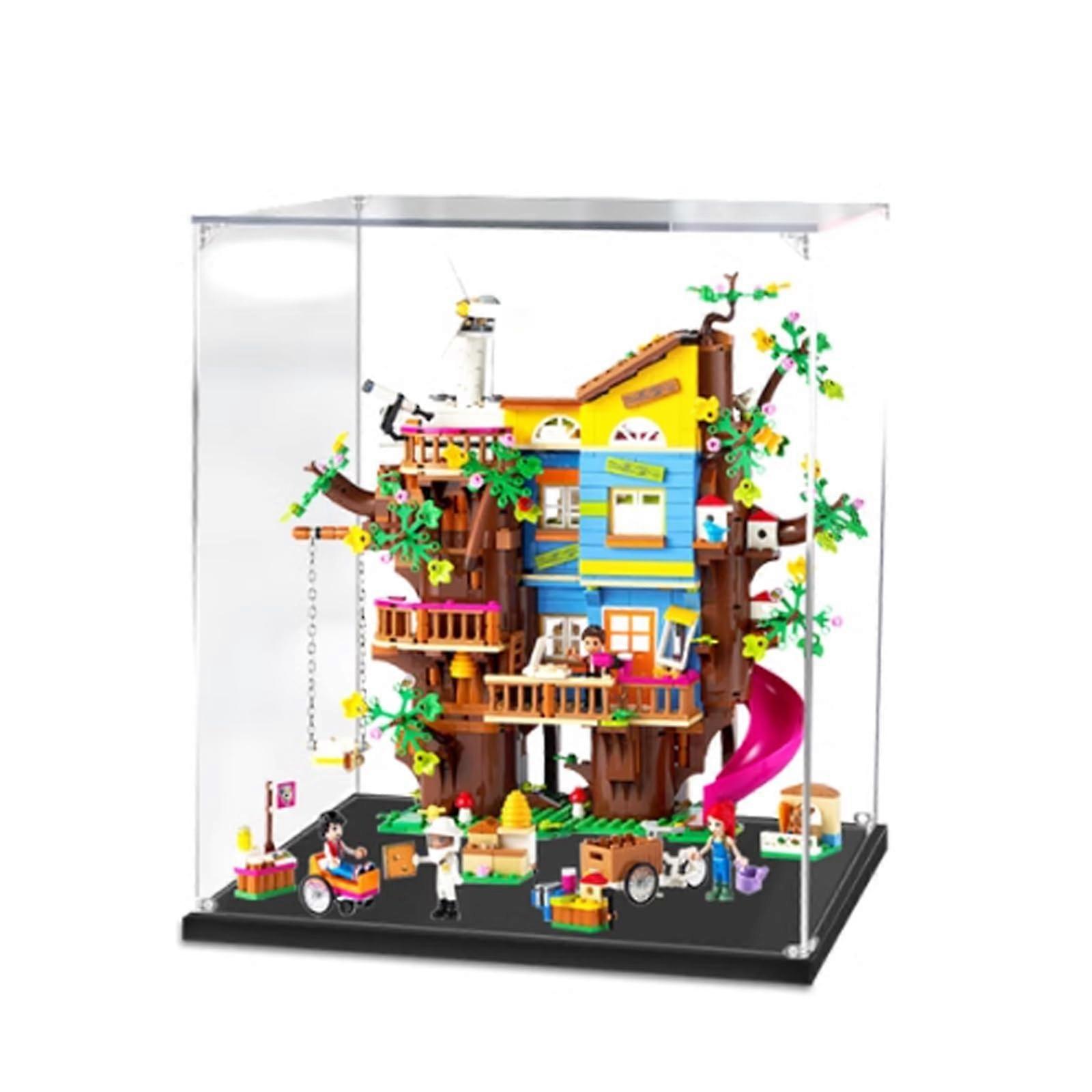 Display Case for  41703 Friendship Tree House, Acrylic Dustproof ScratchResistant Box