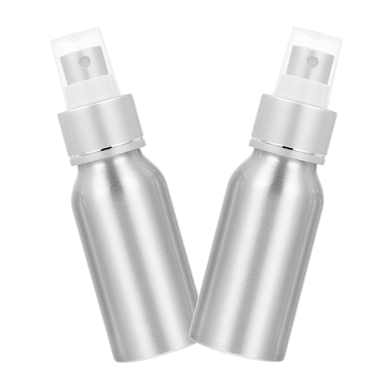 Atomizer 2Pcs Travel-Friendly Kitchen Bar Silver Rechargeable Compact