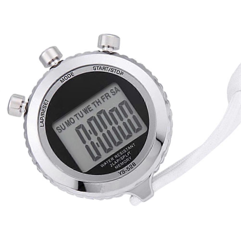 Movement Timer Stopwatch for Timekeeping 1Pcs Silver Electronic Sports Timer