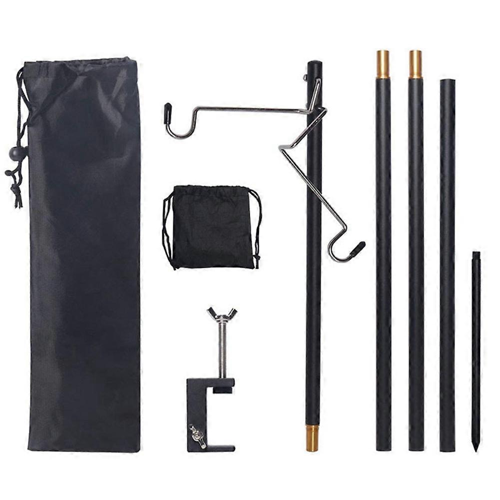 Detachable Camping Lantern Lamp Bracket Mount Portable Storage Hook