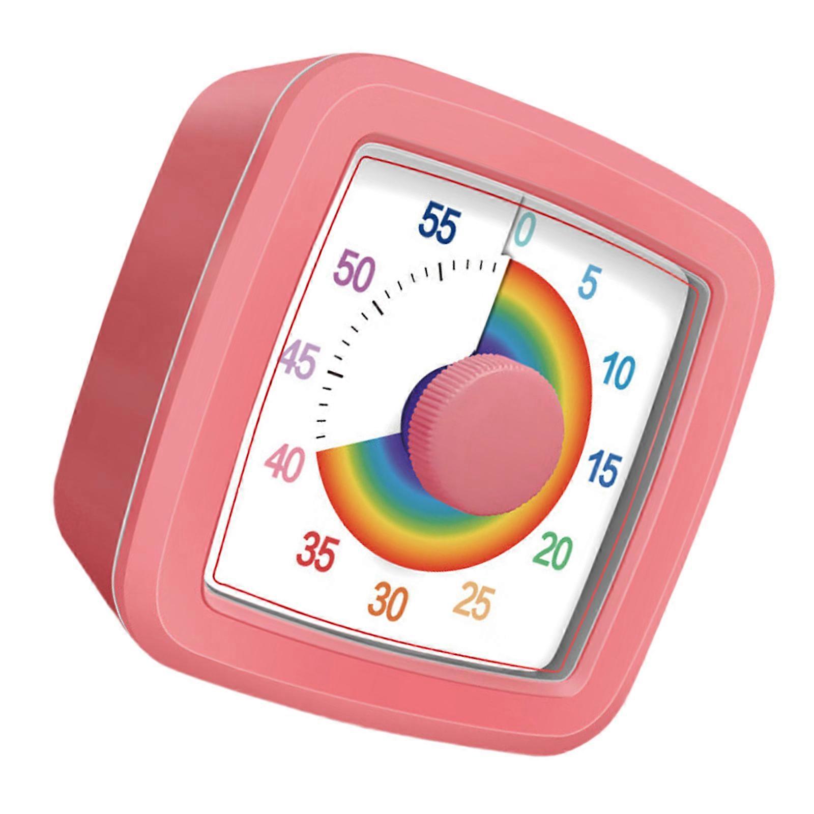 Countdown Kids Timer Clock Develop Time Management Skills Visual Timer Ideal For Reading And Play Activity  Pink
