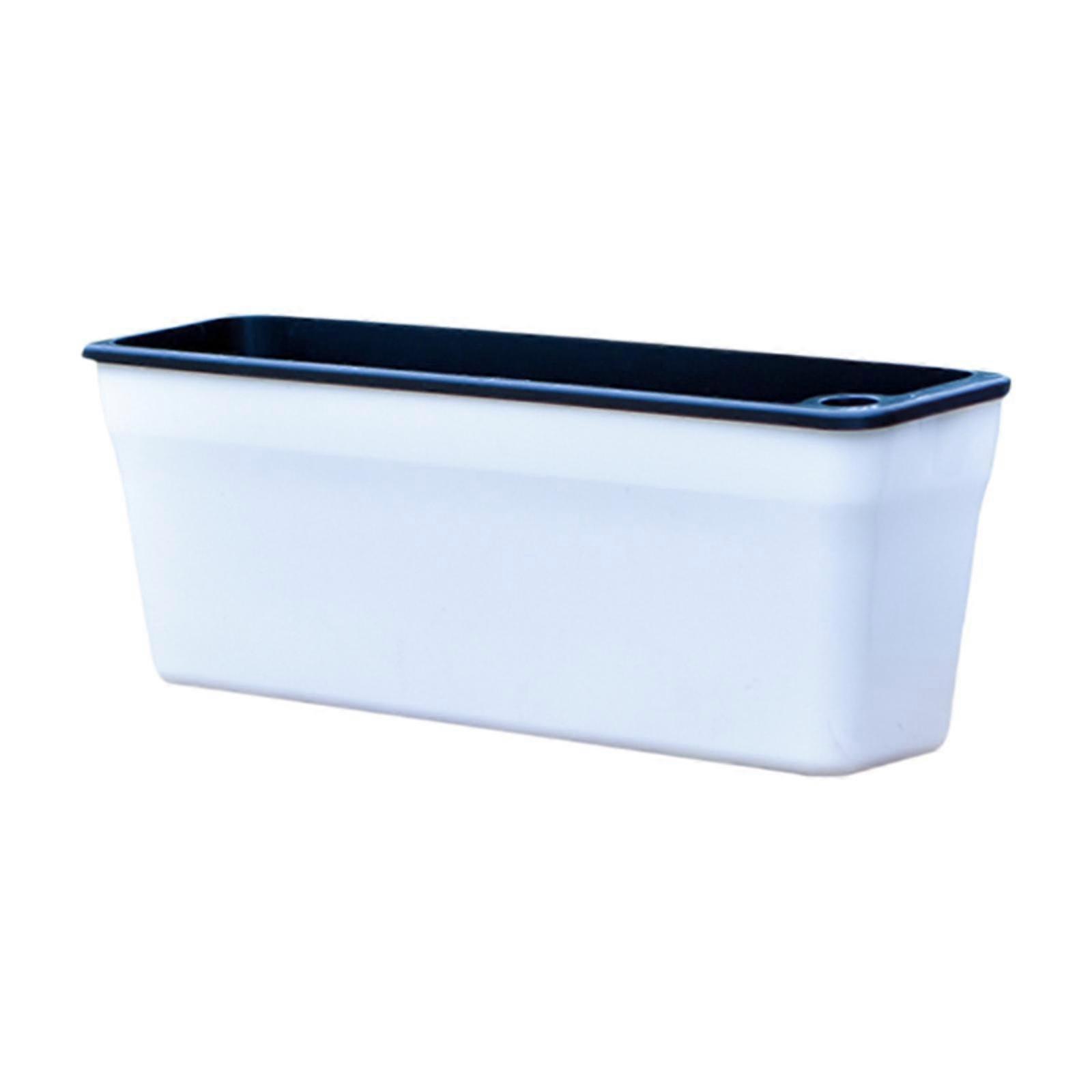 Rectangular Self Watering Planter Window Sill Planter Breathable Flower Pot