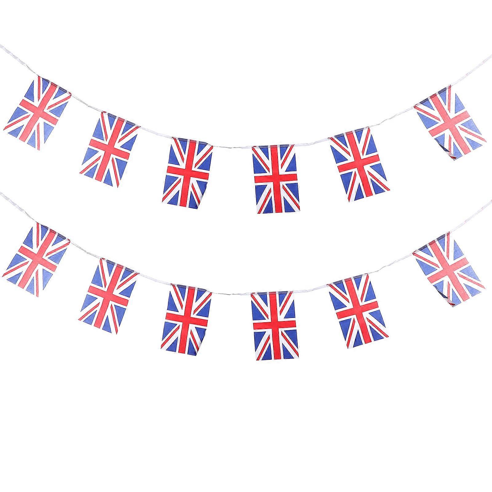 Multi Jack Flag Bunting Party Hanging Decor with 2Sets