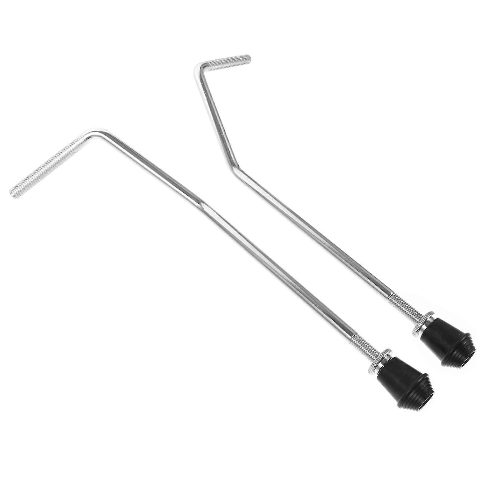 2pcs Metal Tom Drum Mount Bracket Set for Percussion Secure Durable Hardware