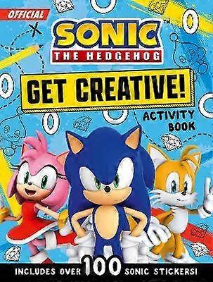 Sonic The Hedgehog Get Creative! Sticker Activity Book