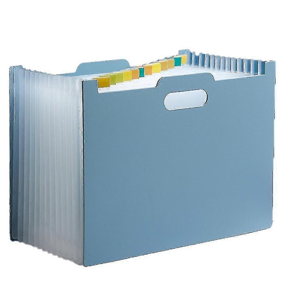 Simple And Large-capacity Horizontal Expandable File Bag Office Folder