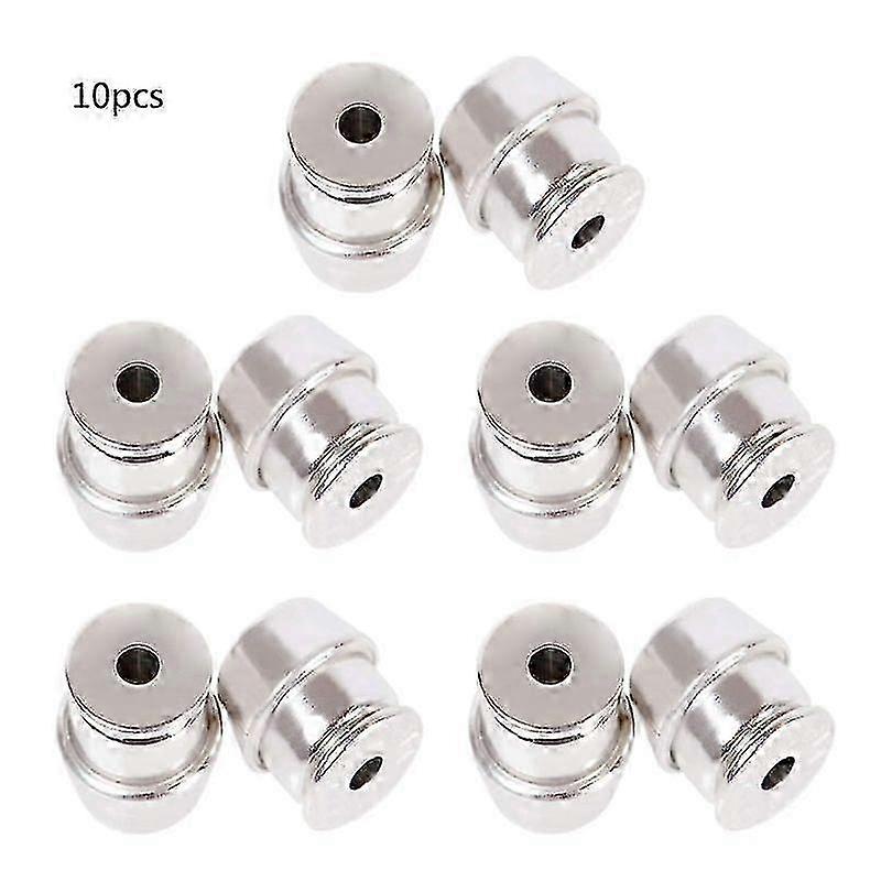 Sensitive Ear Safe Earring Backs Adjustable Locking Nuts Hypoallergenic