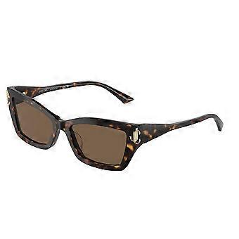 Jimmy Choo JC5011U 500273 Full Rim Tortoise Women Cat Eye Sunglasses UV3 Original