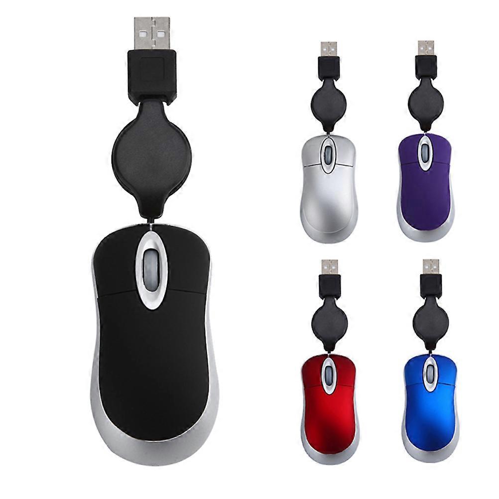 USB Mouse Creative Mini Telescopic Mouse for Computer Use Office Use