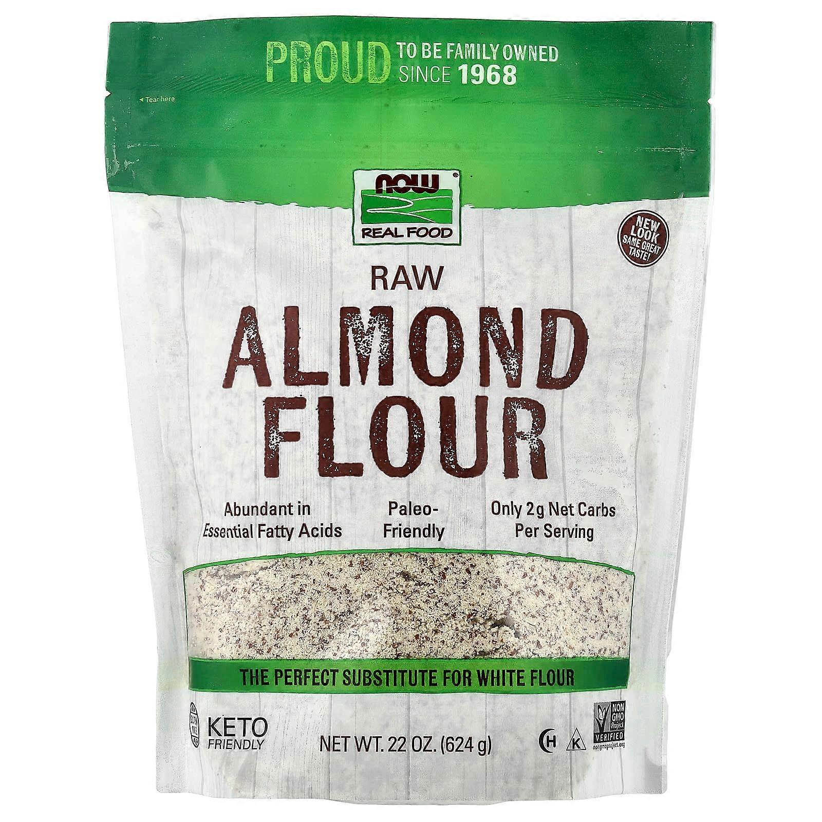 NOW Foods, Real Food, Raw Almond Flour, 22 oz (624 g)