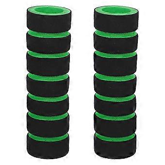 Fietsstuurgrepen, antislip, schokbestendig, comfortabele grip, 10,5 x 3,2 x 3,2 cm, 2 stuks