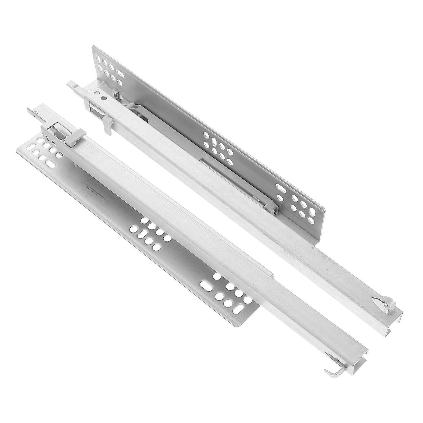 2pcs Cabinet Slides Replacement Softer Close Drawer Rails Buffer Damper Rails