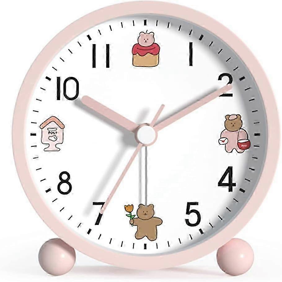 Creative Luminous Mute Student Bedside Electronic Alarm Clock Date Temperature