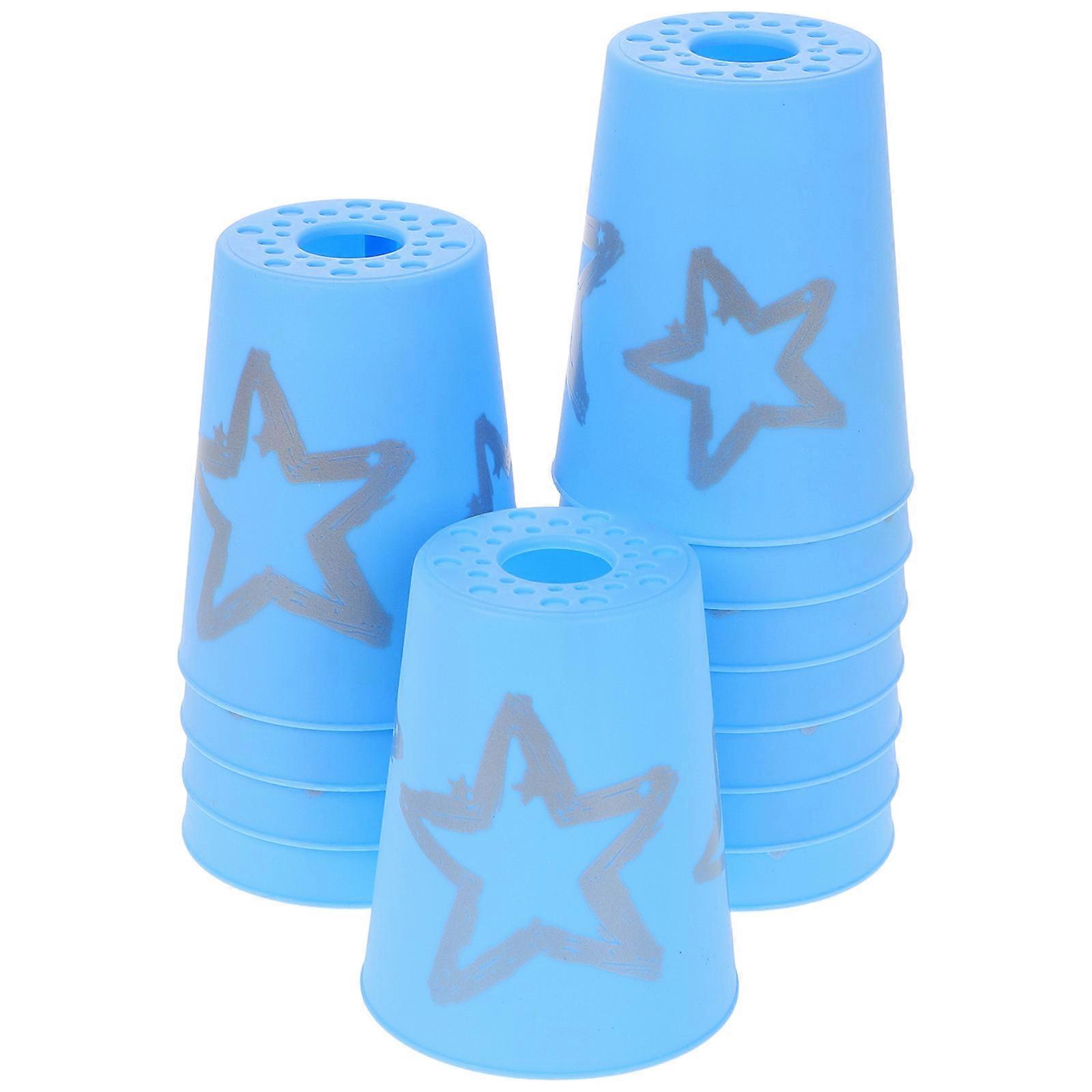 12pcs Speed Stacking Cups Stacking Game Stack Game Stackable Cups Quick Stacking Cups Set Sport Stacking Cups Game