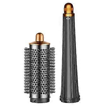 20MM-36MM Long Barrels Attachment and Small Round Brush Attachment for , for Barrels Curl and Wave Curl,B MR