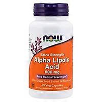 Alpha Lipoic Acid 600mg 60 vegetable capsules