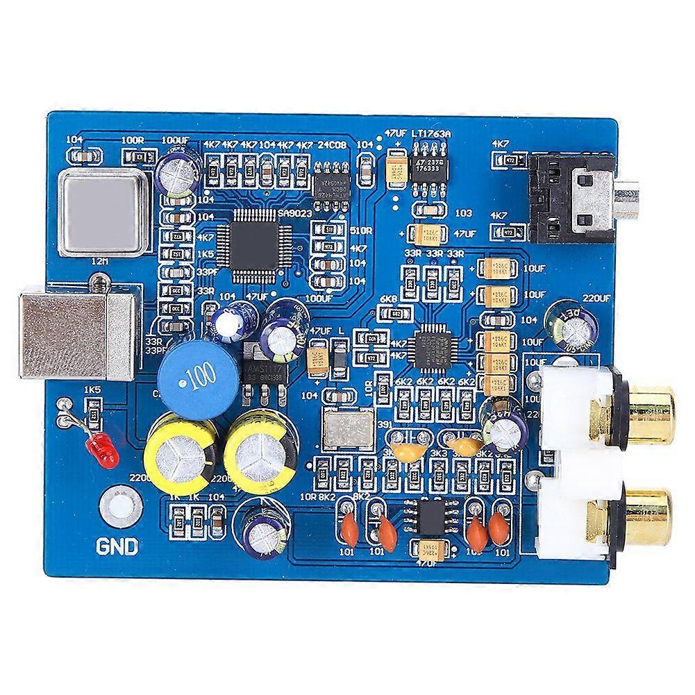 Decoder Board Amplifier Module Audio Accessory 24?Bit 96K Sampling Rate SA9023 USB