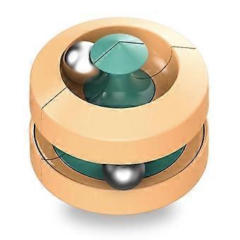 Handheld Spinning Top Marble Track Bead Orbit Fidget Sensory Toy Anxiety Stress Relief Spiel