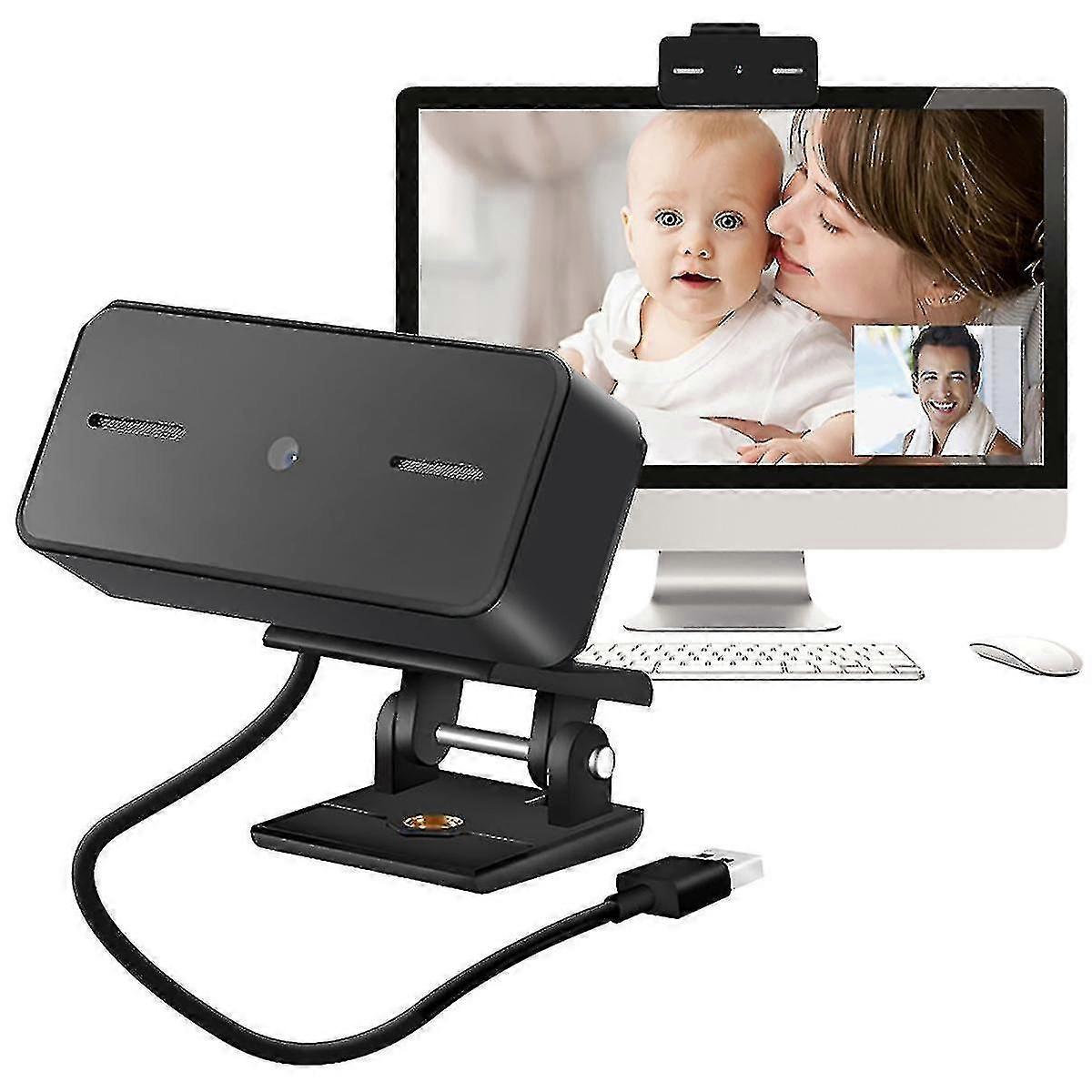 Hd 1080p Webcam Web Camera Built-in Mic For Computer Pc Laptop Desktop