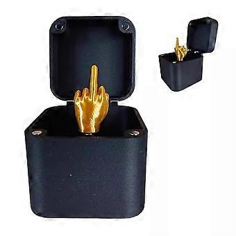 Middle finger gift box Gift Box annoying gift box toy prank people