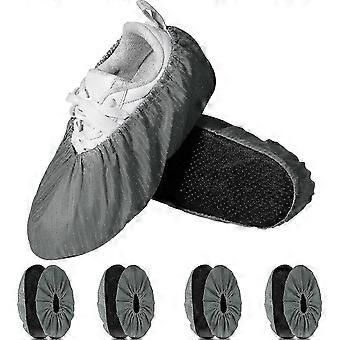 10 Pack herbruikbare schoenenhoezen, wasbare overschoenen met antislipzool, duurzame schoenenbeschermers voor ziekenhuis, huis, kliniek, laboratorium, ect-AM