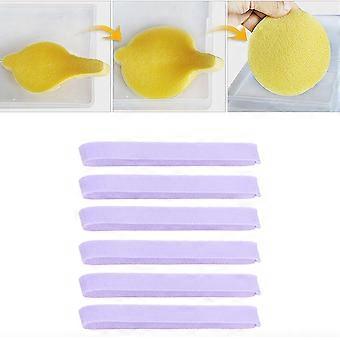 60Pcs Portable Powder Cleaning for Makeup Use Purple Facial Removal Pads