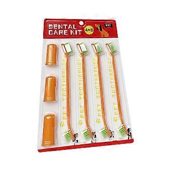 Professional Pet Toothbrush Set for Effective Cleaning with 1Set of Toothbrushes
