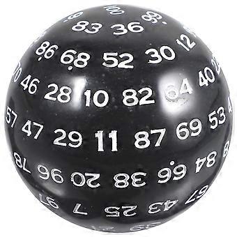 Game Dice 100 Sided Dice Acrylic Number Dice Small Gaming Dice Portable Party Game Dice