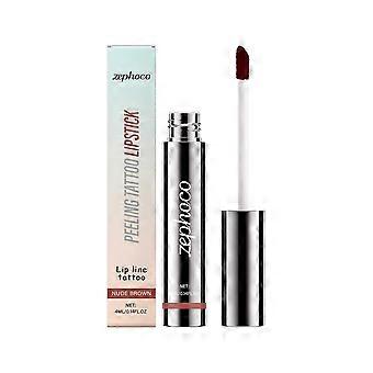 Langvarig fuktighetsgivende tear-off lipgloss med lysnende highlighter non-stick, fuktighetsgivende, enkel påføring, 4 ml