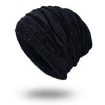 Sombrero cálido de invierno de gran tamaño de gorro suelto de punto