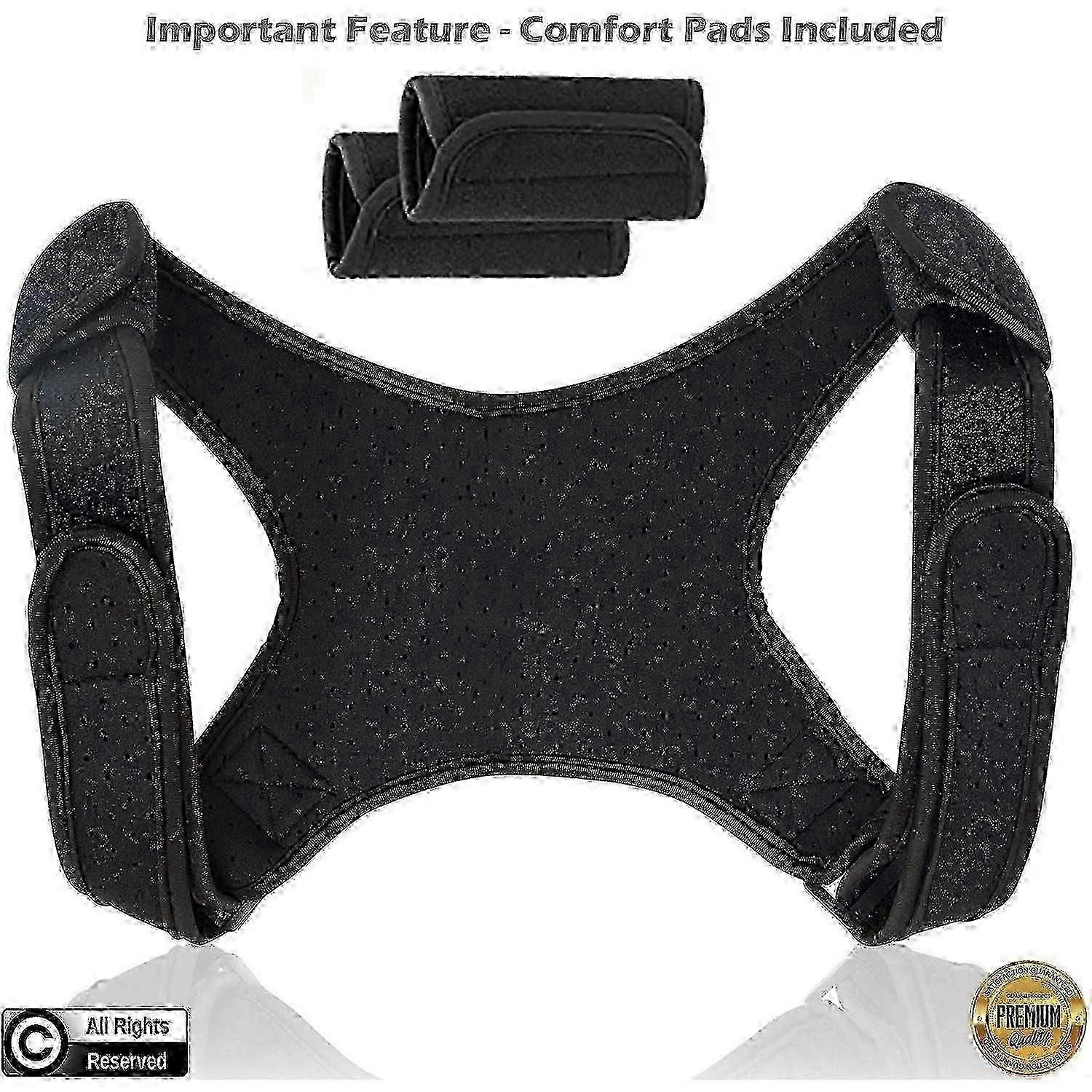 high quality Posture Corrector For Men | Universal Fit Adjustable Upper Back