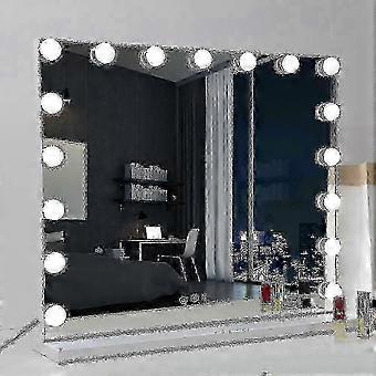 70 X 55 Cmhollywood Vanity Mirror 14 Dimmable Led Bulbs, Usb Charging Only Bulbs-Yezi -CN-WR
