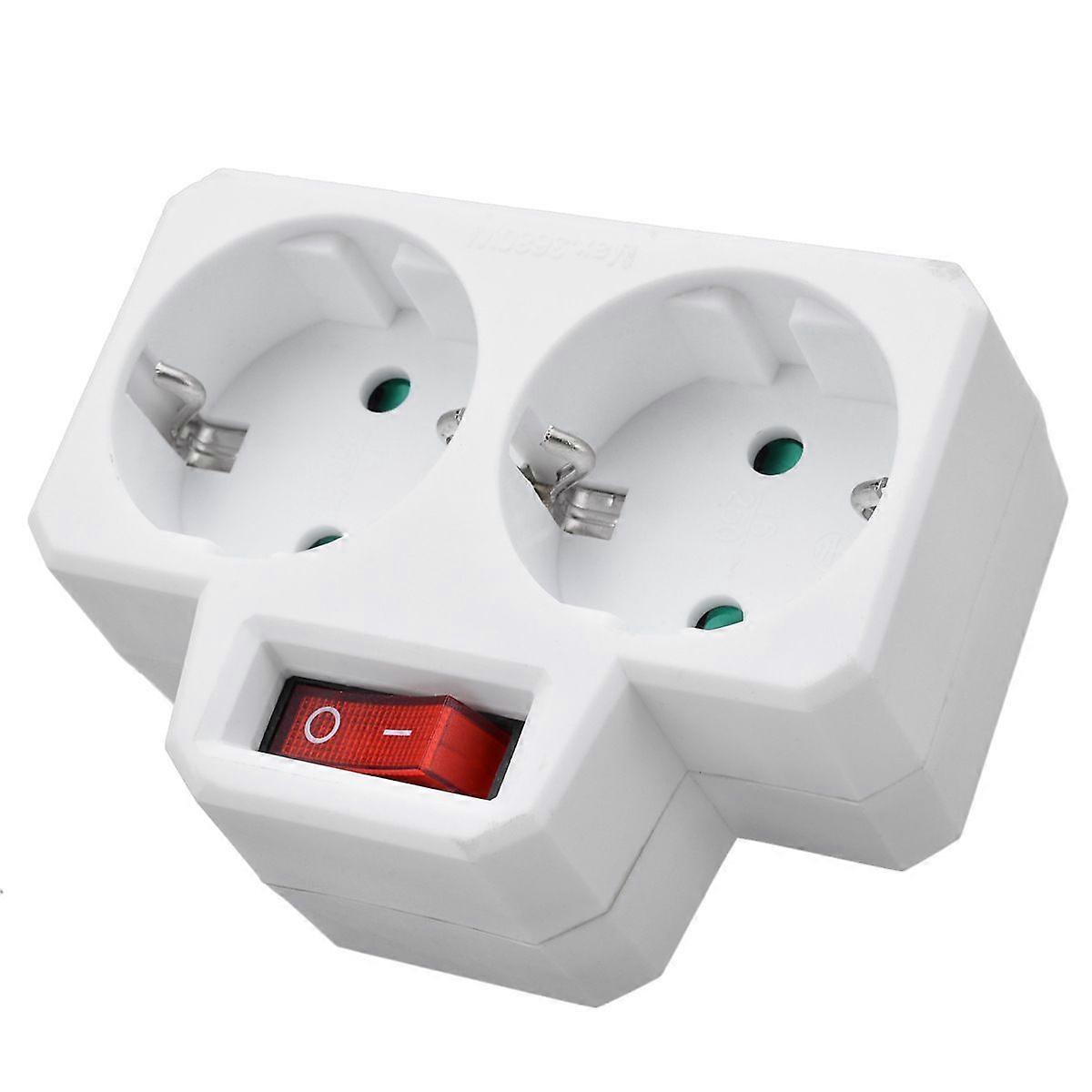 16A with Switch White - White